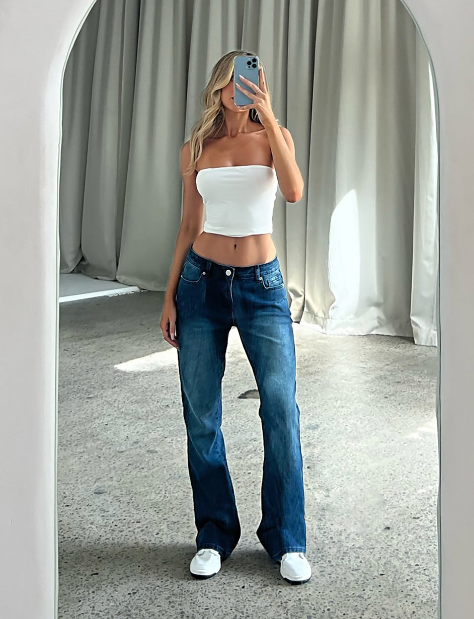 KAIRO JEAN - BLUE : DENIM BLUE