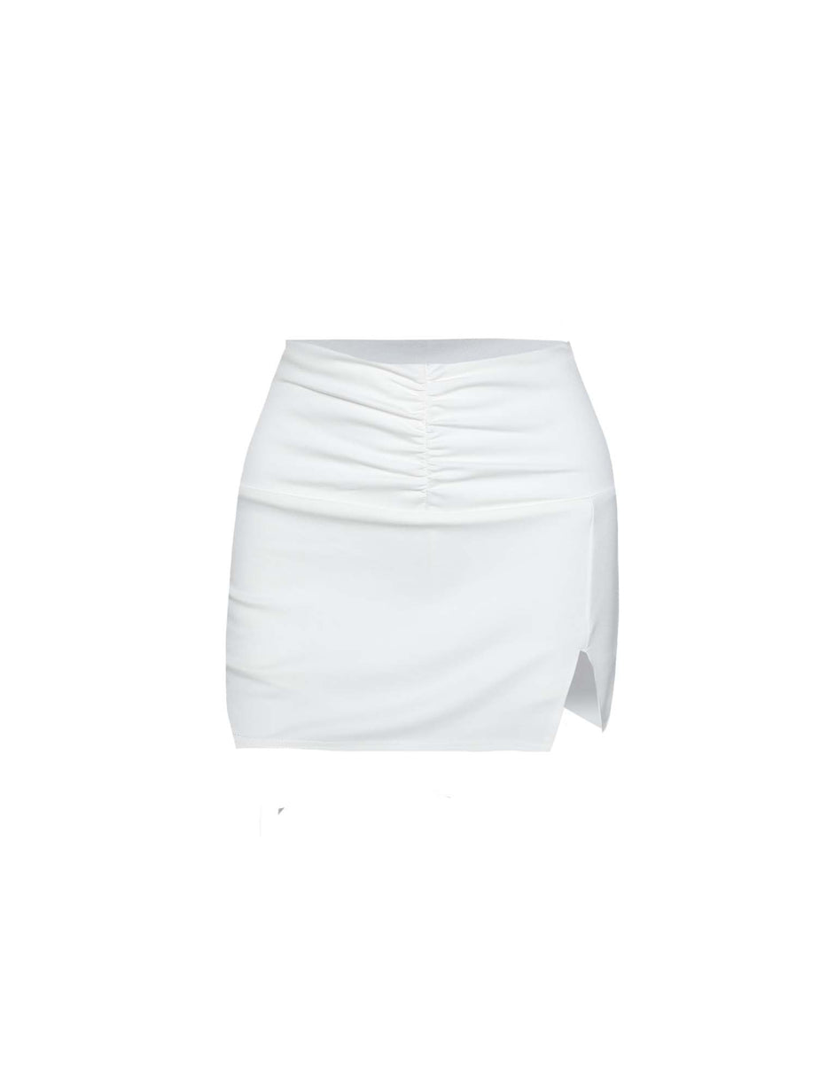 HAVANA SKORT - WHITE NO EDIT