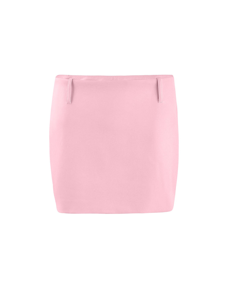 CAYENNE LONGLINE TOP - PINK PU NO EDIT