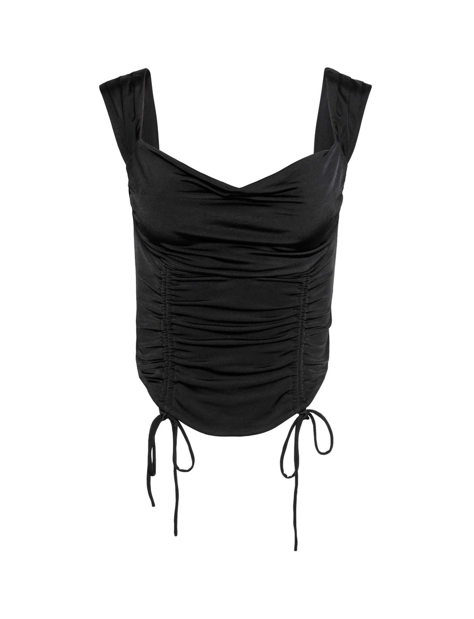 CASSIDY TOP - BLACK NO EDIT