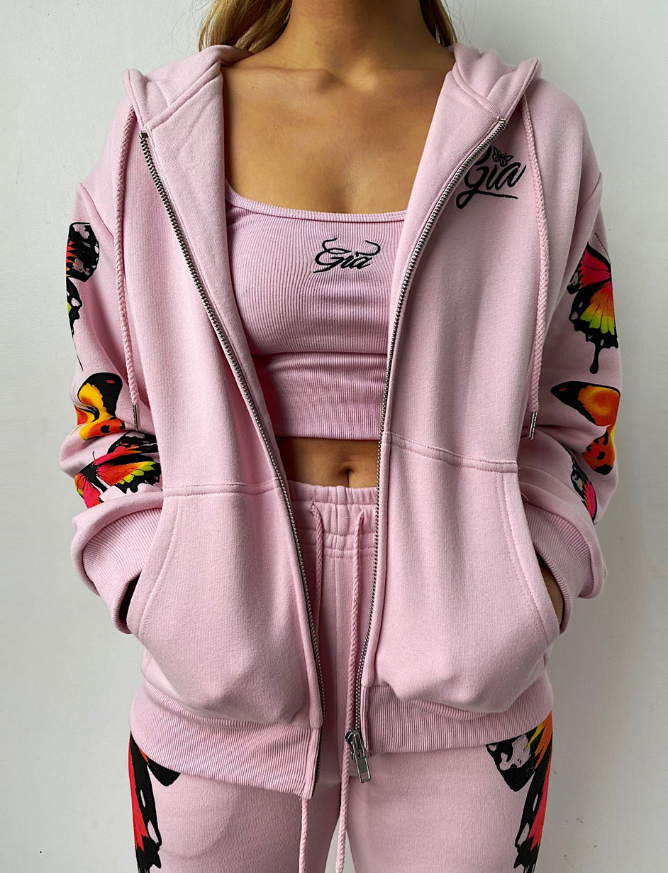 Aporia Jacket - Baby Pink