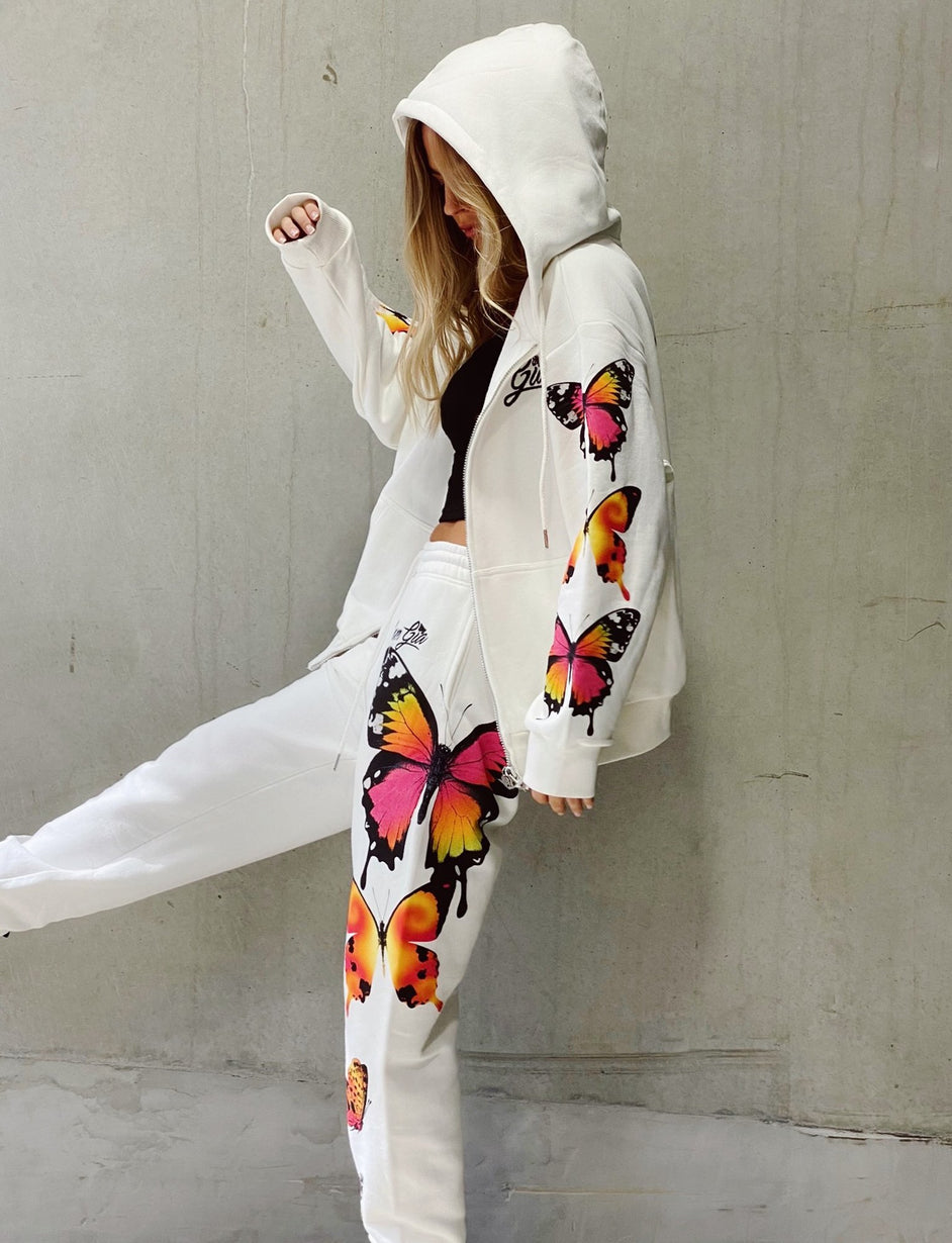 Aporia Jacket - Butterfly Print