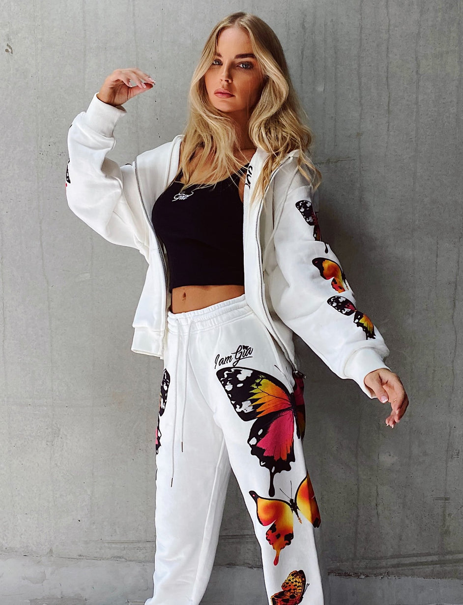 Aporia Jacket - Butterfly Print