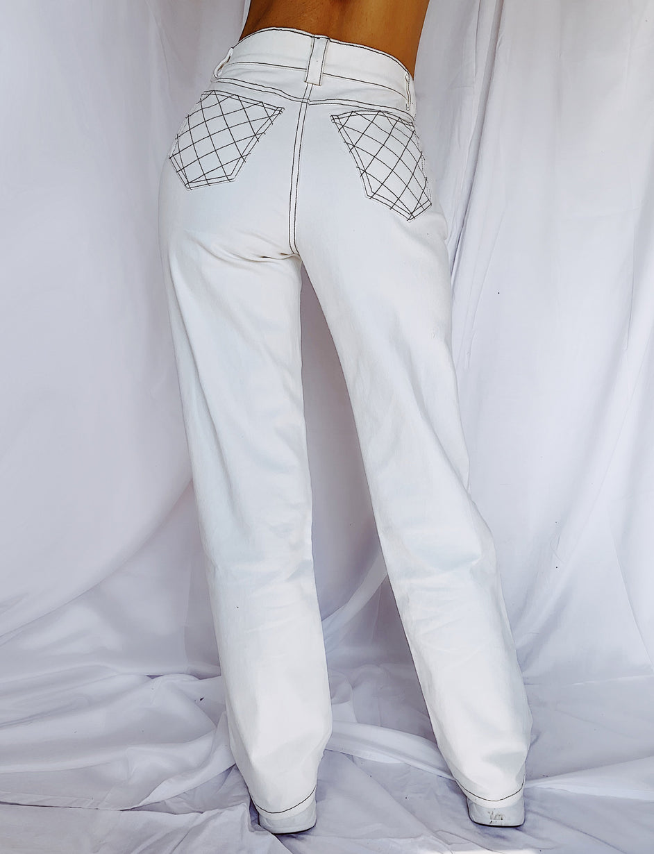 Megan Pant - Cream